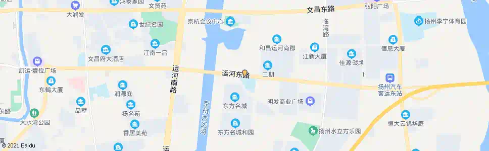 扬州大桥东_公交站地图_扬州公交_妙搜公交查询2025