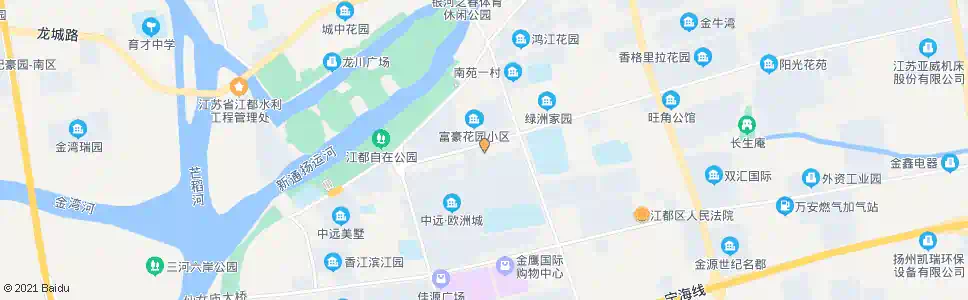 扬州和二新村_公交站地图_扬州公交_妙搜公交查询2025