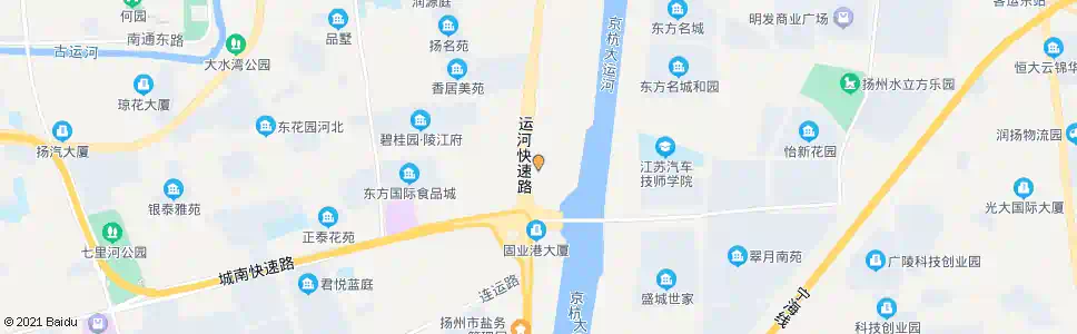 扬州商贸城_公交站地图_扬州公交_妙搜公交查询2025