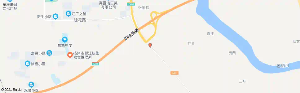 扬州王桥村_公交站地图_扬州公交_妙搜公交查询2025
