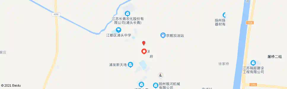扬州沙头卫生所_公交站地图_扬州公交_妙搜公交查询2025