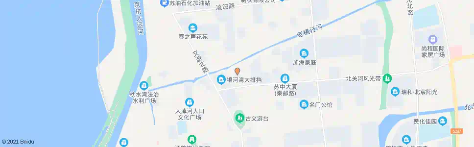 扬州水岸豪庭_公交站地图_扬州公交_妙搜公交查询2025