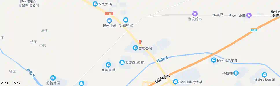 扬州寒鸟服饰_公交站地图_扬州公交_妙搜公交查询2025