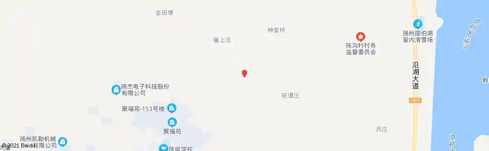 扬州陈院村_公交站地图_扬州公交_妙搜公交查询2025
