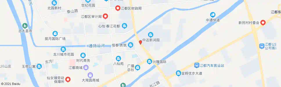 扬州晟地润园_公交站地图_扬州公交_妙搜公交查询2025