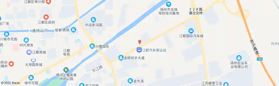 扬州樊庄_公交站地图_扬州公交_妙搜公交查询2025