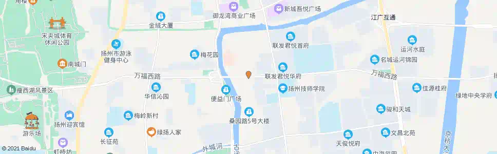 扬州五台山医院_公交站地图_扬州公交_妙搜公交查询2025