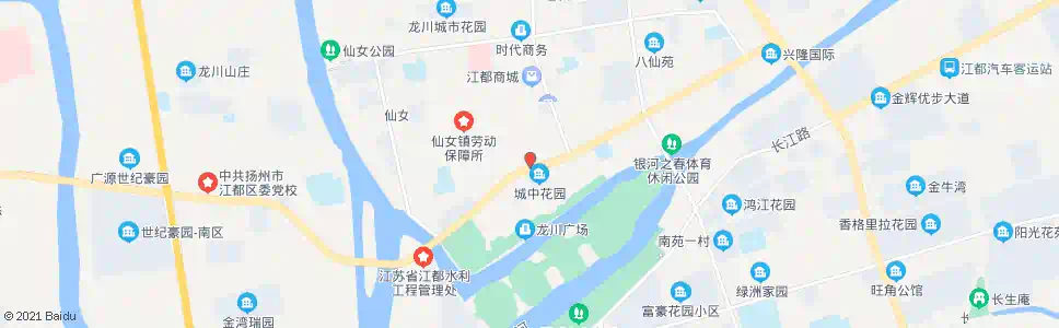 扬州副食品城_公交站地图_扬州公交_妙搜公交查询2025