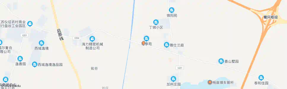 扬州杨庙马庄_公交站地图_扬州公交_妙搜公交查询2025