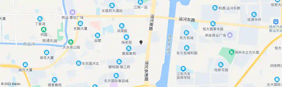 扬州阳光公司_公交站地图_扬州公交_妙搜公交查询2025