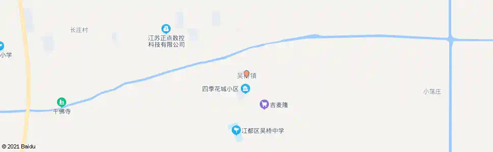 扬州吴桥镇_公交站地图_扬州公交_妙搜公交查询2025