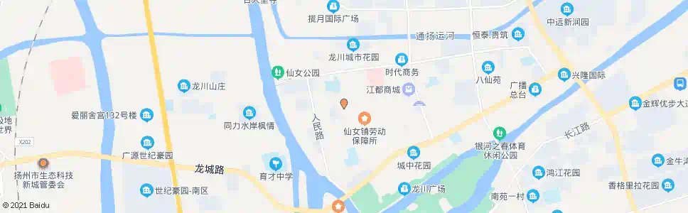 扬州大会堂_公交站地图_扬州公交_妙搜公交查询2025
