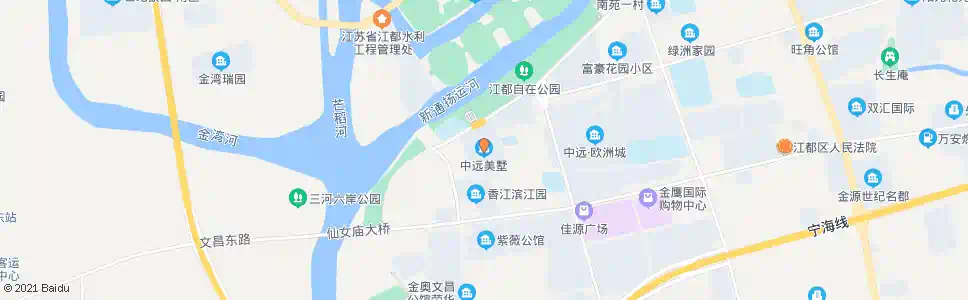 扬州中远美墅_公交站地图_扬州公交_妙搜公交查询2025