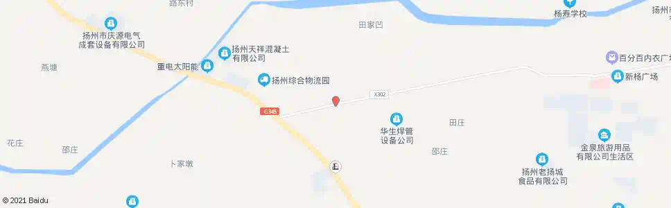 扬州张桥_公交站地图_扬州公交_妙搜公交查询2025