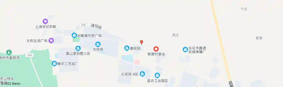 扬州刘集加油站_公交站地图_扬州公交_妙搜公交查询2025