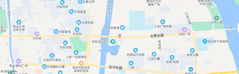 扬州文昌大桥_公交站地图_扬州公交_妙搜公交查询2025