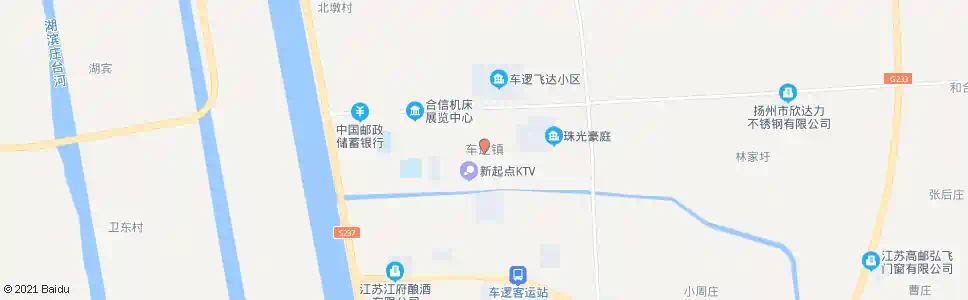 扬州车逻镇_公交站地图_扬州公交_妙搜公交查询2025