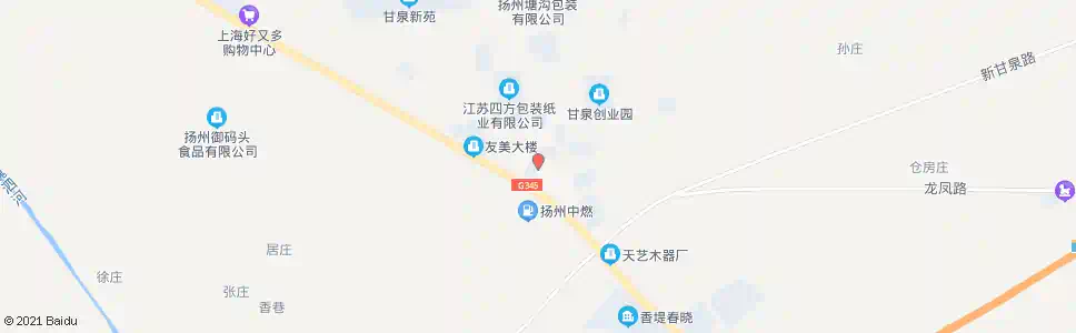 扬州和泰毛绒公司_公交站地图_扬州公交_妙搜公交查询2025