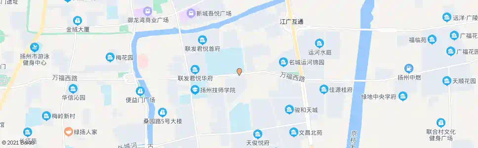 扬州扬州高职校_公交站地图_扬州公交_妙搜公交查询2025