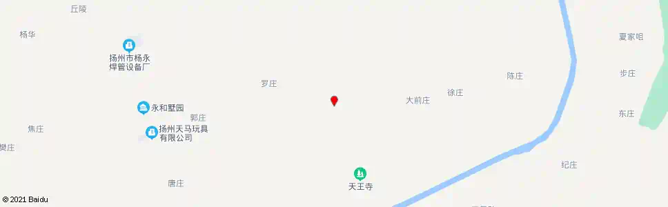 扬州爱国村_公交站地图_扬州公交_妙搜公交查询2025