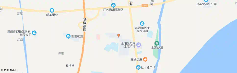 扬州华润苑小区_公交站地图_扬州公交_妙搜公交查询2025