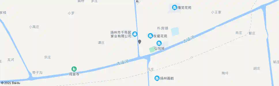 扬州朴席邮电局_公交站地图_扬州公交_妙搜公交查询2025