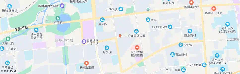 扬州望月路百祥路_公交站地图_扬州公交_妙搜公交查询2025