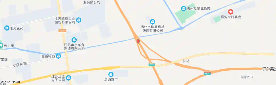 扬州三友村村委会_公交站地图_扬州公交_妙搜公交查询2025