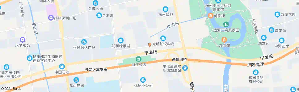 扬州兴扬路_公交站地图_扬州公交_妙搜公交查询2025
