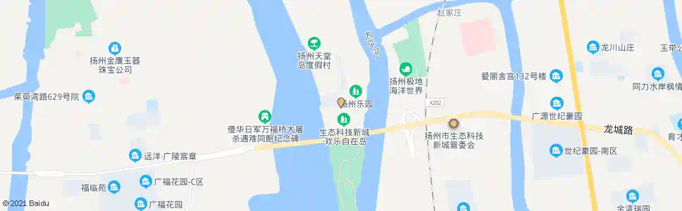 扬州万福闸_公交站地图_扬州公交_妙搜公交查询2025