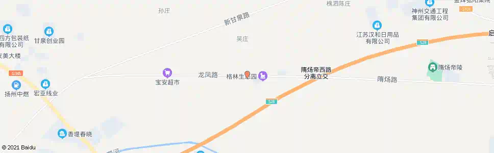 扬州凤来村_公交站地图_扬州公交_妙搜公交查询2025