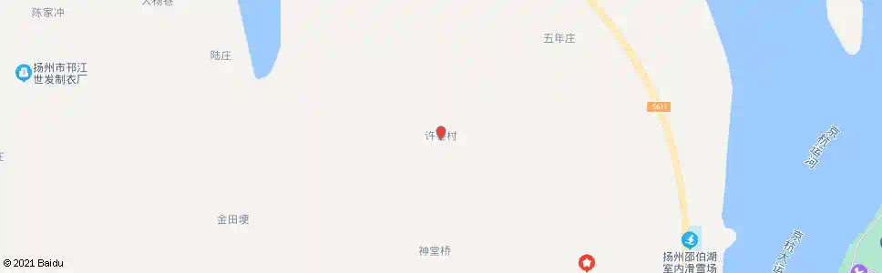 扬州许巷村_公交站地图_扬州公交_妙搜公交查询2025