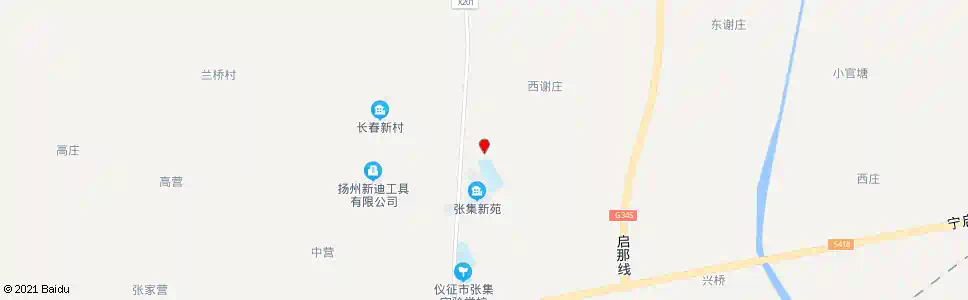 扬州张集_公交站地图_扬州公交_妙搜公交查询2025