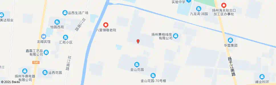 扬州金港花园_公交站地图_扬州公交_妙搜公交查询2025