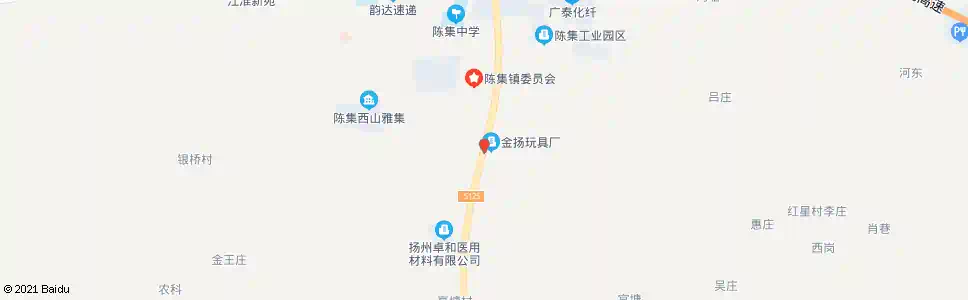 扬州陈集地藏寺_公交站地图_扬州公交_妙搜公交查询2025