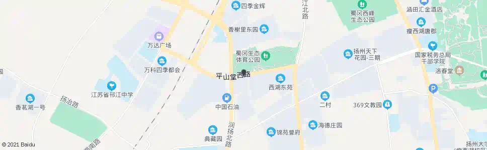 扬州西湖西苑_公交站地图_扬州公交_妙搜公交查询2025