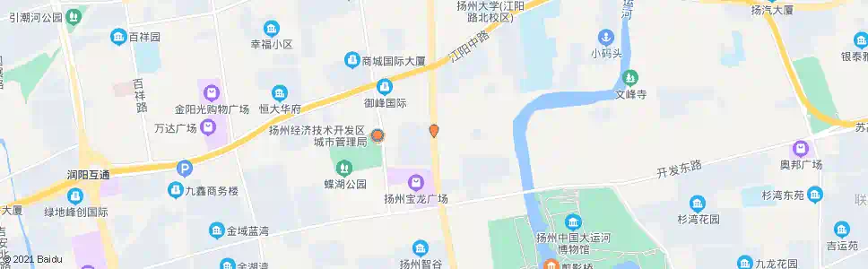 扬州扬子江中路苿莉花路_公交站地图_扬州公交_妙搜公交查询2025