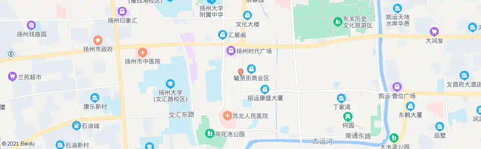 扬州仙鹤寺_公交站地图_扬州公交_妙搜公交查询2025