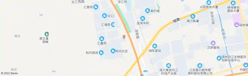 扬州蒋王镇_公交站地图_扬州公交_妙搜公交查询2025