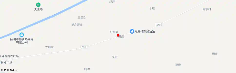 扬州小方集_公交站地图_扬州公交_妙搜公交查询2025