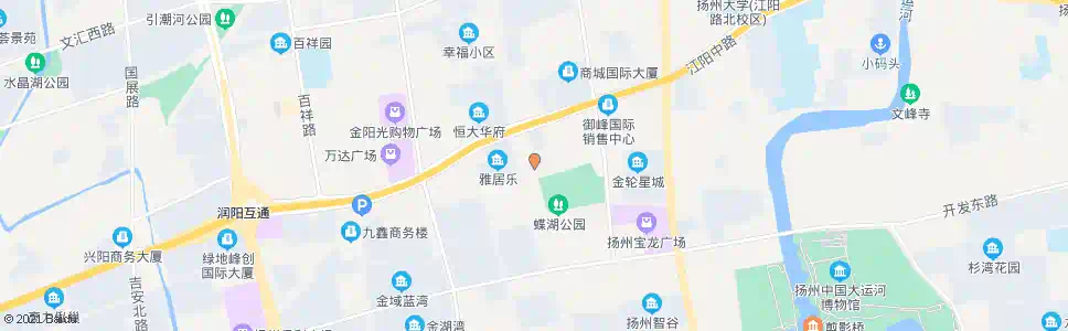 扬州祥和路_公交站地图_扬州公交_妙搜公交查询2025