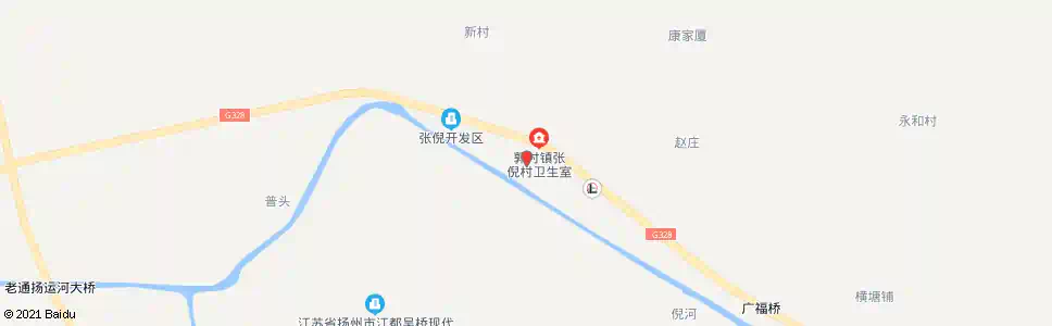 扬州张倪庄_公交站地图_扬州公交_妙搜公交查询2025