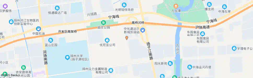 扬州鸿扬路_公交站地图_扬州公交_妙搜公交查询2025