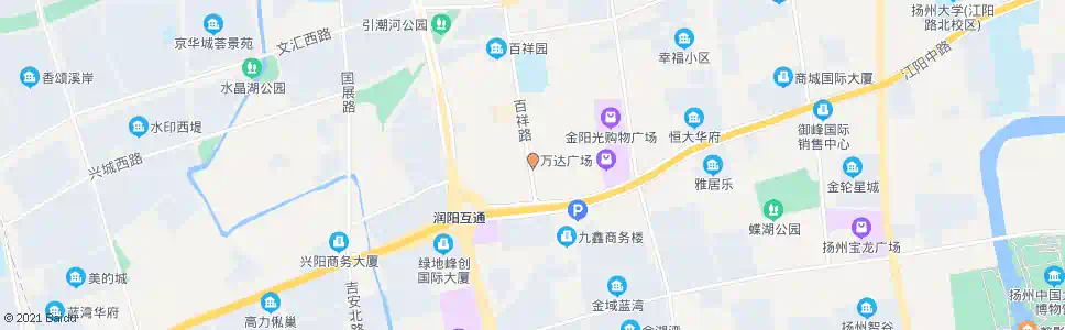 扬州醉温泉商务会所_公交站地图_扬州公交_妙搜公交查询2025