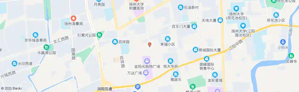 扬州扬子妇科医院_公交站地图_扬州公交_妙搜公交查询2025