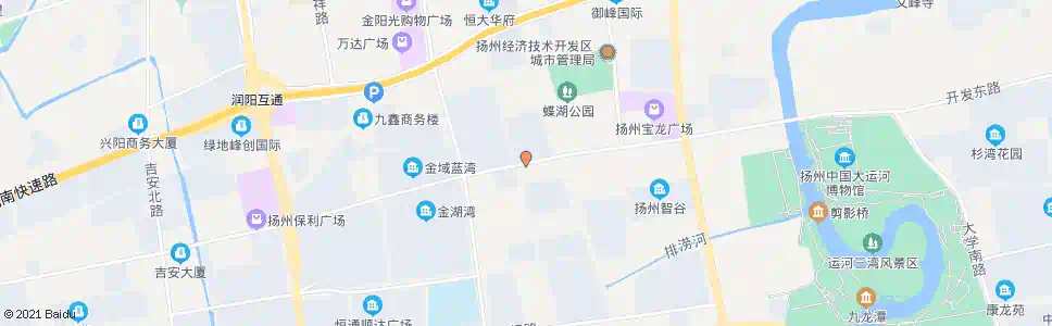 扬州开发西路鸿大路_公交站地图_扬州公交_妙搜公交查询2025