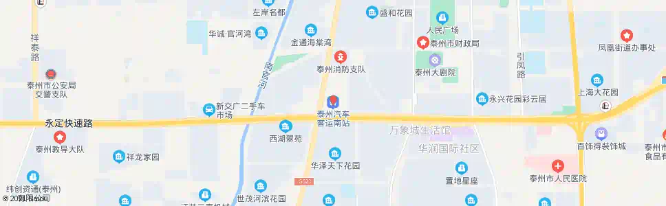 扬州泰州客运南站_公交站地图_扬州公交_妙搜公交查询2025