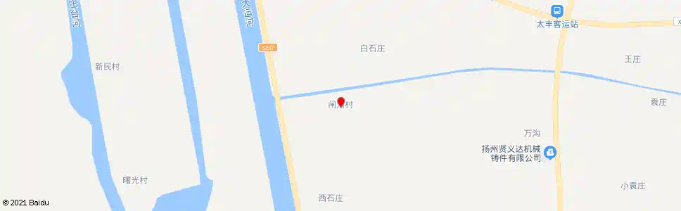 扬州闸河村_公交站地图_扬州公交_妙搜公交查询2025