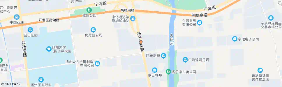 扬州富川瑞园_公交站地图_扬州公交_妙搜公交查询2025