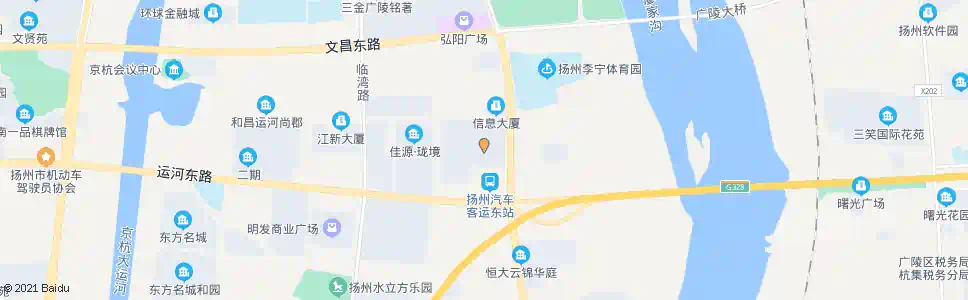扬州信息产业基地_公交站地图_扬州公交_妙搜公交查询2025